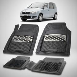 TeamCar Covorase Skoda Roomster I MPV Compatibile 2010-2015 | Silver (derqw6tgf172)