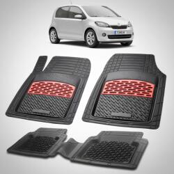 TeamCar® Covorase Skoda Citigo I Compatibile Hatchback 2011-2017 | Red (derqw6tgf174)