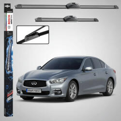 Bosch Ștergătoare Parbriz Infiniti Q50 2013-Prezent | Set Față 650mm + 400mm Aerotwin Retrofit AR653S | Bosch (AR653S-INFINITIQ50)