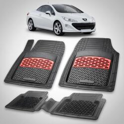 TeamCar Covorase Auto Tip Tavita Compatibile Peugeot 308 CC (2007-2011) Red (CV0009isT308I2007)