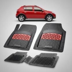 TeamCar® Covorase Tip Tavita Compatibile Dacia Sandero Stepway 2009-2012 , Red (SK569933aavJH59)