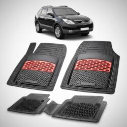 TeamCar Covorase Hyundai ix55 2009-2012 Tavita din cauciuc-Red (coviqQ8QAS21blk8x)