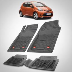 TeamCar® Covorase Toyota Aygo AB10 Compatibile Hatchback 2012-2014 | Black (SKUTOYAYGO1241)