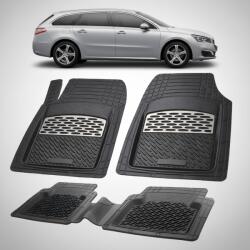TeamCar® Covorase Auto Tip Tavita Compatibile Peugeot 508 I SW (2014-2018) Silver (CVRaPEazEDDdcsIa2010)