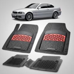 TeamCar Covorașe BMW Seria 3 E46 Coupe 1998-2006 | Red Edition - TeamCar® (BMWa3aas46a1998)