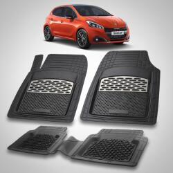 TeamCar Covorase Auto Tip Tavita Compatibile Peugeot 208 (5 usi, 2015-2019) Silver (CVR1q1qGE6t208xI12012)