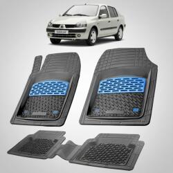 TeamCar® Covorase Renault Clio Symbol 2 Sedan Compatibile 2002-2008 | Blue (R6QG3NLT)