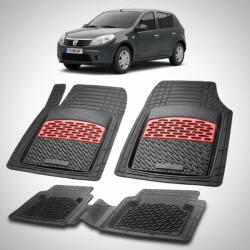 TeamCar® Covorașe Dacia Sandero I Hatchback 2008-2012 Compatibile | Red Edition - TeamCar® (DAC-SANDEATCHBACKhjgh)