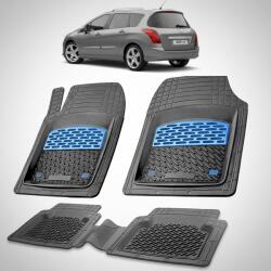 TeamCar® Covorase Auto Tip Tavita Compatibile Peugeot 308 SW (2007-2011) Blue (CVR22GdsT308I2007)