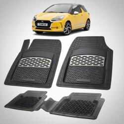 TeamCar® Covorase Citroen DS3 Hatchback 3 Usi Facelift Compatibile 2014-2019 | Silver (tedamcawrsku)