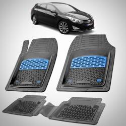 TeamCar Covorase Hyundai i40 Wagon 2011 - 2015 - Cauciuc Tip Tavita -Blue (HYU12qhgf4nnn32017)