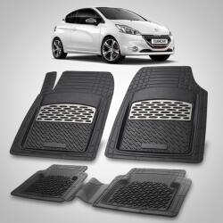 TeamCar Covorase Auto Tip Tavita Compatibile Peugeot 208 (3 usi, 2012-2015) Silver (CVR1PEUxGEOT208xI12012)
