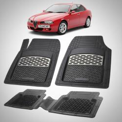TeamCar® Covorase Alfa Romeo 156 Generatia II Compatibile 2003-2006 | Silver (SKUALFA0003hgft)