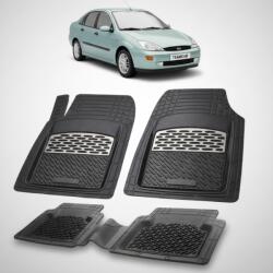 TeamCar® Covorase Ford Focus Mk1 Compatibile Sedan 1998-2005 | Silver (FORyMK1ySEDANcdsr)