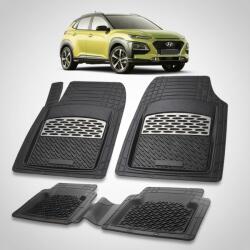TeamCar® Covorase Hyundai Kona 2017-2020 | Silver Edition - TeamCar® (SKUHYUNDAIKONAELECTRICfd76499)