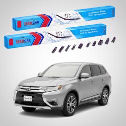 TeamCar Ștergătoare Mitsubishi Outlander III (GG/GF) 2012-2021 | Set Față Flat Premium - TeamCar® (TC-OUTL3-650450FLP)