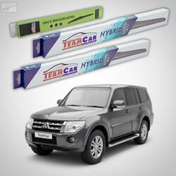 TeamCar Ștergătoare Mitsubishi Montero, Pajero IV Facelift 2009-2021 | Set Față și Spate Hibrid - TeamCar® (TC-PAJ4FLFS-350HB)