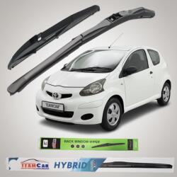 TeamCar Ștergătoare Hibride TeamCar® Toyota Aygo Facelift 3 uși (2009-2012) | Set Complet (gJHB54edw2l)