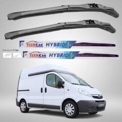 TeamCar Ștergătoare Opel Vivaro Van L1H2 (2006-2014) Hibrid | Set față - TeamCar® (OPLX83VL1H2HIBRIDSF06)
