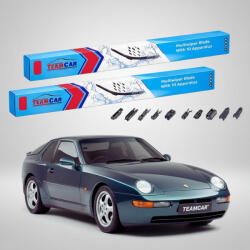 TeamCar Ștergătoare Porsche 968 1991-1995 | Set Față Flat - TeamCar® (TC-PORSCHE968475475FU)