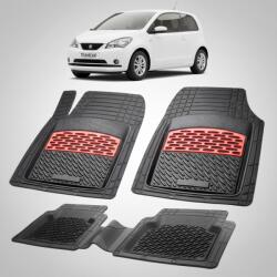 TeamCar Covorase Seat Mii Hatchback 3 Usi Compatibile 2011-2019 | Red (cMPTRWQ2SXZ)