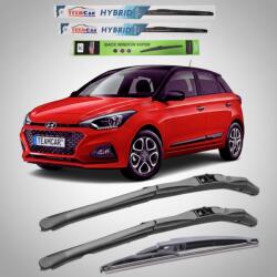 TeamCar Ștergătoare Hyundai i20 GB Facelift (2018-2020) Hibrid | Set Complet - TeamCar® (TCl6ybQAZX2450)