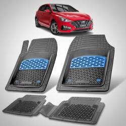 TeamCar Covorase Hyundai i30 III Hatchback 2020-2026 - Cauciuc Tip Tavita -Blue (HYU12kkm0432017)