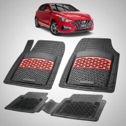 TeamCar® Covorase Hyundai i30 III Hatchback 2020-2026 - Cauciuc Tip Tavita -Red (HYU12774432017)