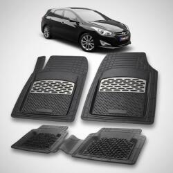 TeamCar Covorase Hyundai i40 Wagon 2011-2015 - Cauciuc Tip Tavita -Silver (HYU12q5t54hgf432017)