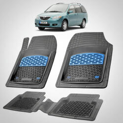 TeamCar® Covorașe Mazda MPV LW Compatibile 2002-2006 | Blue Edition - TeamCar® (COVMAZDAMPVLWBLU)