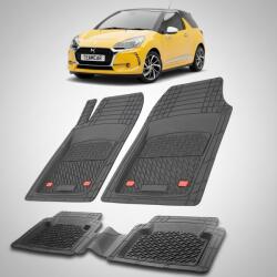 TeamCar® Covorase Citroen DS3 Hatchback 3 Usi Facelift Compatibile 2014-2019 | Black (fteawmcarsku)