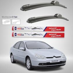 TeamCar Ștergătoare Citroen C5 (2000-2003) Flat | Set față - TeamCar® (TCCitC520002003F)