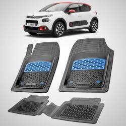 TeamCar® Covorase Citroen C3 Generatia III Compatibile 2016-2024 | Blue (CVR-CITRENC3III2016yugf)