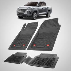 TeamCar® Covorase SsangYong Musso Grand Compatibile 2018-2023 | Black (SSANGYONGMUSSOGRANDBLK001)