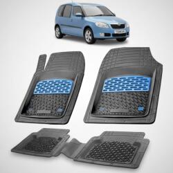 TeamCar® Covorașe Skoda Roomster I 2006-2015 | Blue Edition - TeamCar® (SKUk2SKODAh60014hfde)