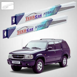 TeamCar Ștergătoare Ford Explorer SUV Gen II 1999-2001 | Set Față Hibrid - TeamCar® (TC-FORDK1F)