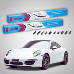 TeamCar Ștergătoare Porsche 911 Carrera 4 991 2012-2019 | Set Față Flat - TeamCar® (TC-PORSCHE911C4991525525FU)