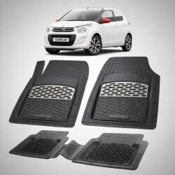 TeamCar Covorase Citroen C1 Hatchback 5 Usi Gen2 Compatibile 2014-2022 | Silver (CITROENWsC)
