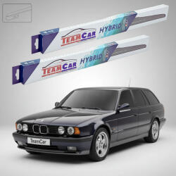TeamCar Ștergătoare BMW Seria 5 Touring (E34) 1991-1997 | Set Față Hibrid - TeamCar® (TC-5E34TOU-6060HB)