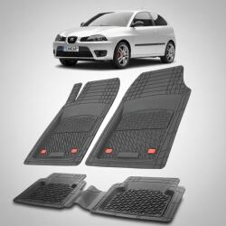 TeamCar® Covorase Seat Ibiza Hatchback 3 Usi Facelift Compatibile 2006-2008 | Black (SEATRAWQ1)