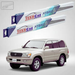 TeamCar Ștergătoare Toyota Land Cruiser J10 Seria 100 1998-2007 | Set Față Hibrid - TeamCar® (TC-LCJ10-6055HB)