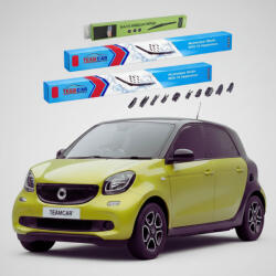 TeamCar Ștergătoare Smart Forfour 453 Coupe 2014-2021 | Set Față și Spate Flat Premium - TeamCar® (SF453CP500350230FP)