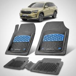 TeamCar Covorașe Skoda Kodiaq II 2023+ | Blue Edition - TeamCar® (SKU3qSKODAr40017kgder)
