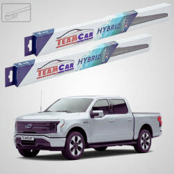 TeamCar Ștergătoare Ford F150 Lightning Pick-up 2022-prezent | Set Față Hibrid - TeamCar® (TC-FORD1W2)