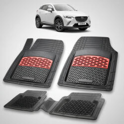 TeamCar® Covorașe Mazda CX-3 DK Facelift 2018-2021 | Red Edition - TeamCar® (TCMAZwDACX9TBS)