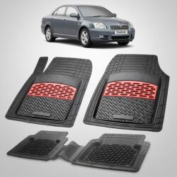 TeamCar Covorase Toyota Avensis T250 Compatibile Liftback 2003-2006 | Red (Skuwqer1242)