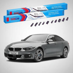 TeamCar Ștergătoare BMW Seria 4 Gran Coupé (F36) 2014-2021 | Set Față Flat Premium - TeamCar® (TC-F36-600450FLP)