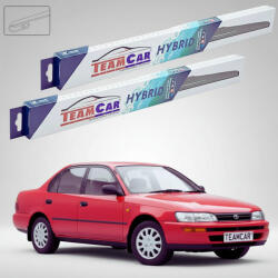 TeamCar Ștergătoare Toyota Corolla E10 Sedan 1992-1997 | Set Față Hibrid - TeamCar® (TC-CORE10SD-5045HB)