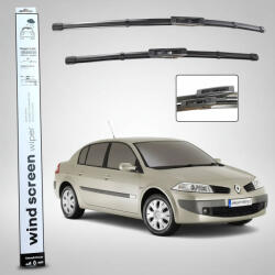 Renault Set Lamele Ștergătoare Parbriz Originale Renault Megane II LM 600/450mm (288900701R-VQW21ATIS)