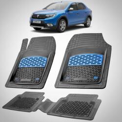 TeamCar® Covorașe Dacia Logan Stepway Sedan 2019-2020 Compatibile | Blue Edition - TeamCar® (SKUzDACIALO02be12a5hj)